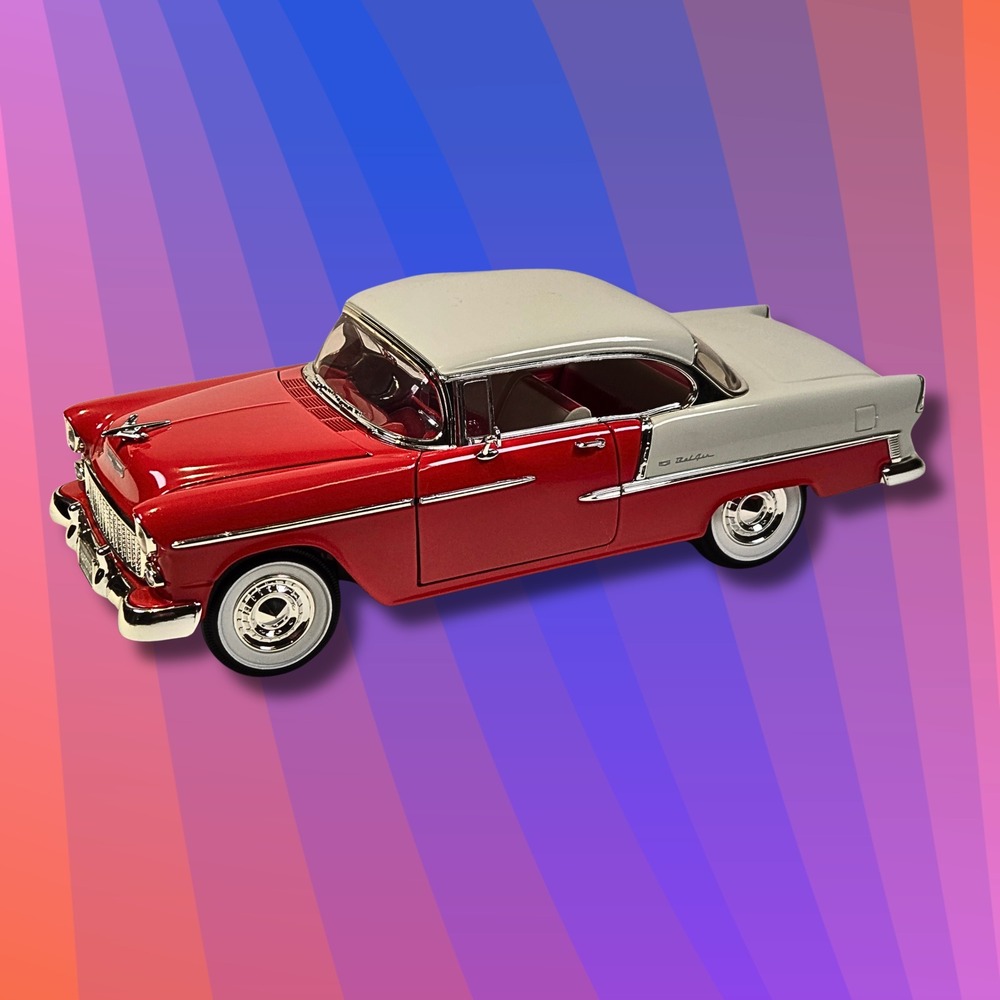 ERTL American Muscle Die-Cast 1955 Chevrolet Bel Air 1:18 Scale Brand New - Picture 8 of 17